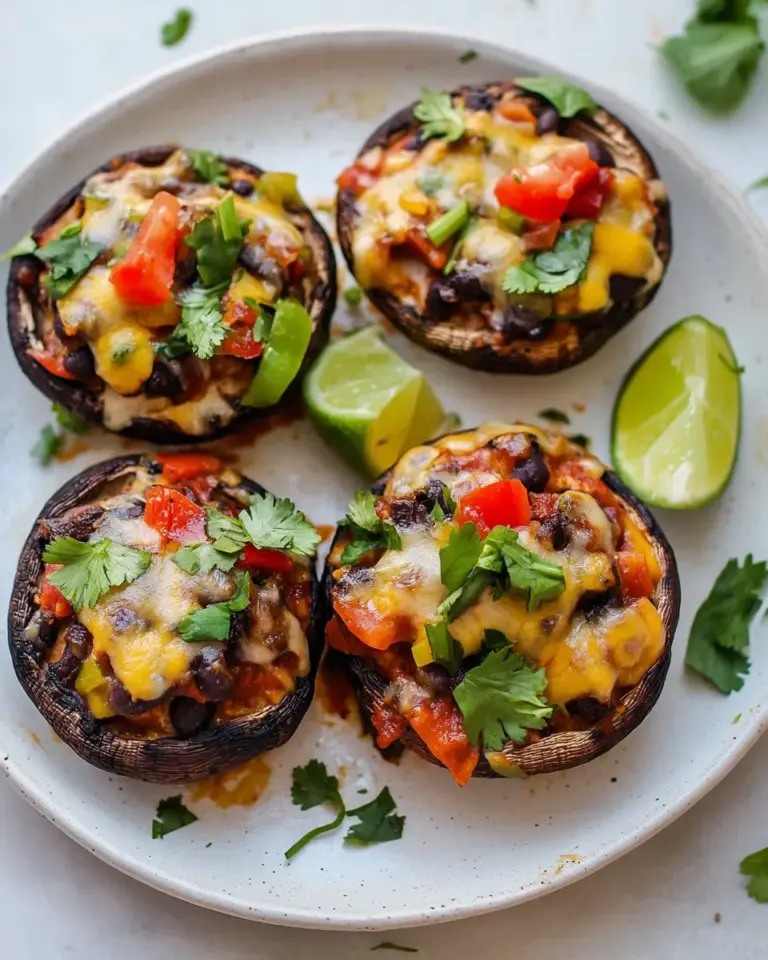 Homemade Enchilada Stuffed Mushrooms photo