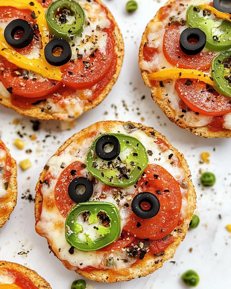 Delicious English Muffin Pizza image