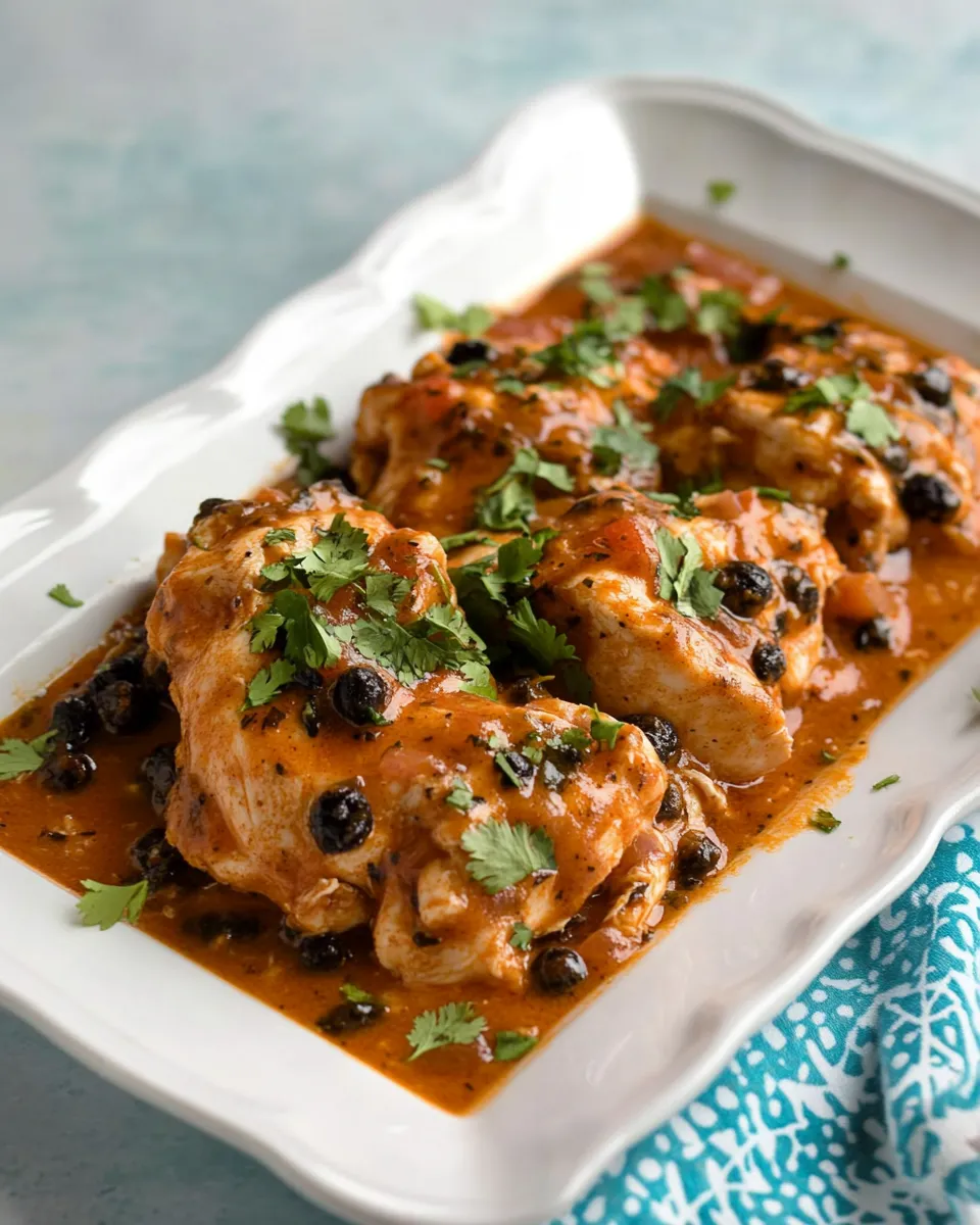 Delicious Fiesta Chicken (Crockpot) image