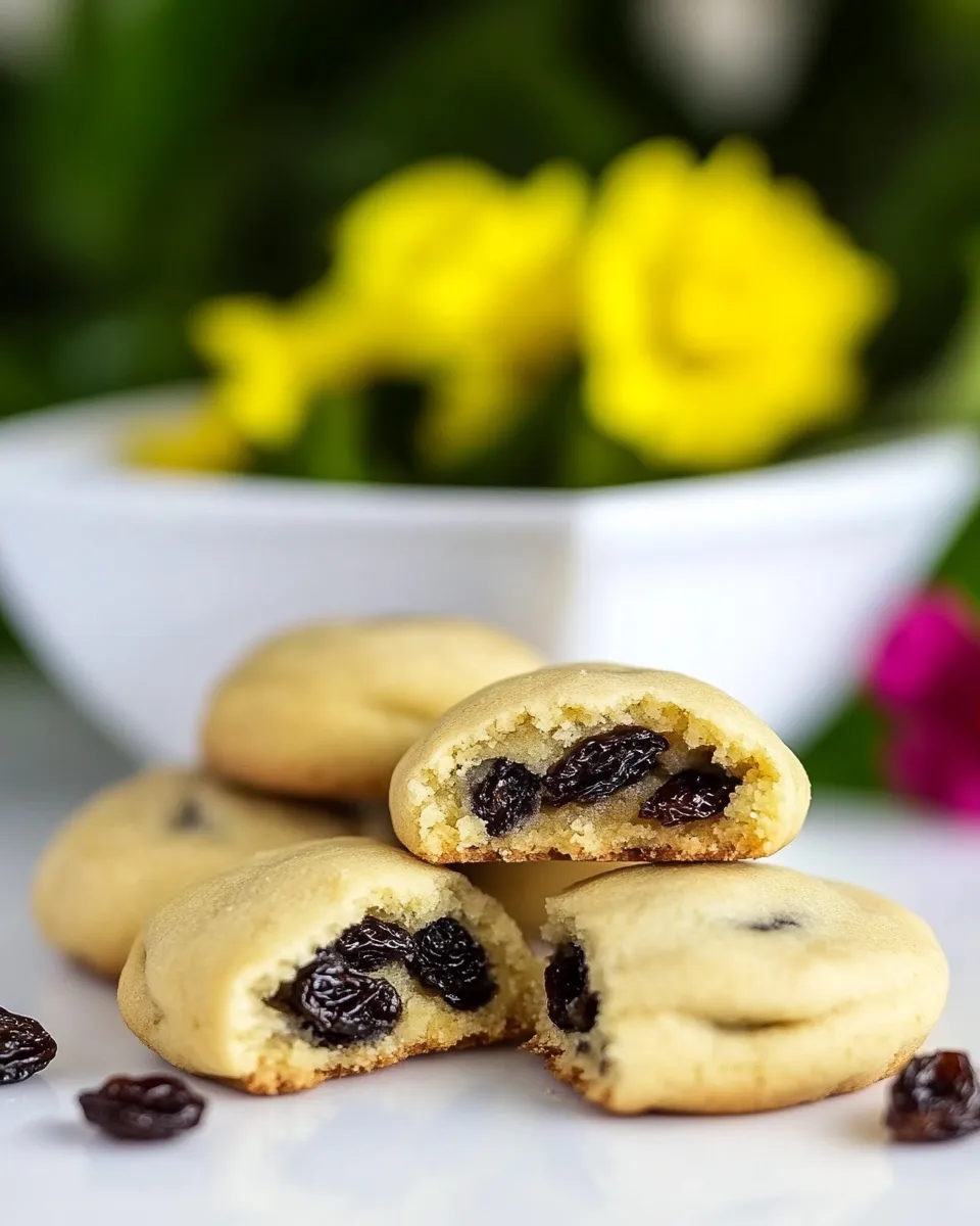 Easy Filled Raisin Cookies recipe photo