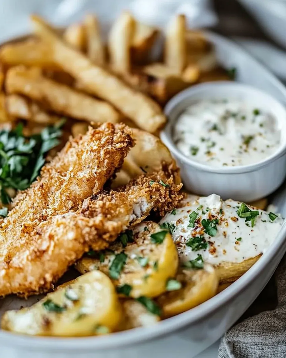 Easy Fish and Chips recipe photo