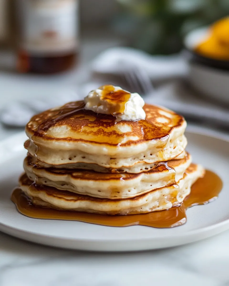 Homemade Fluffy Pancakes photo