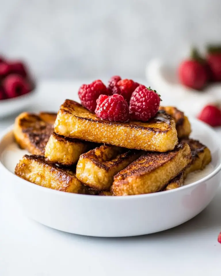 Homemade French Toast Sticks photo