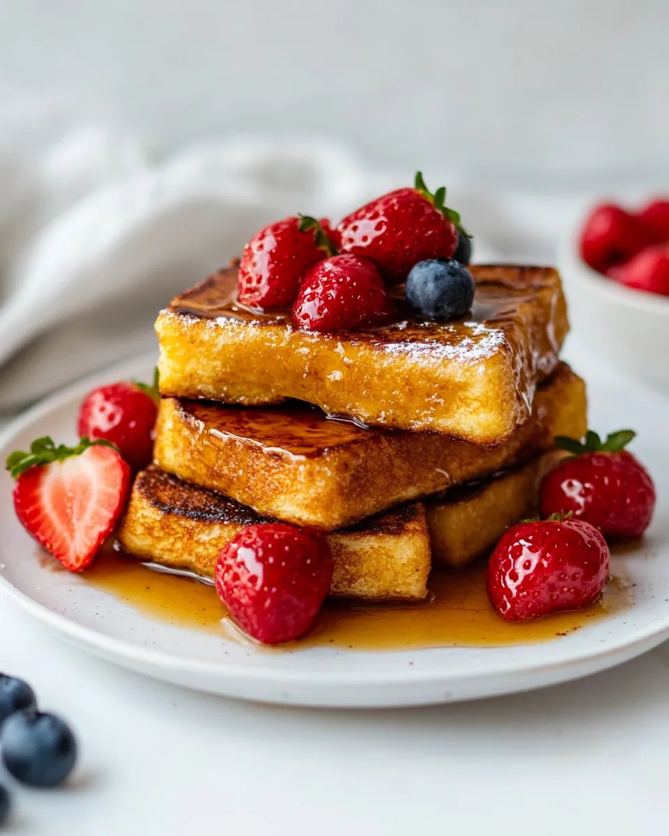 Easy French Toast Sticks recipe photo