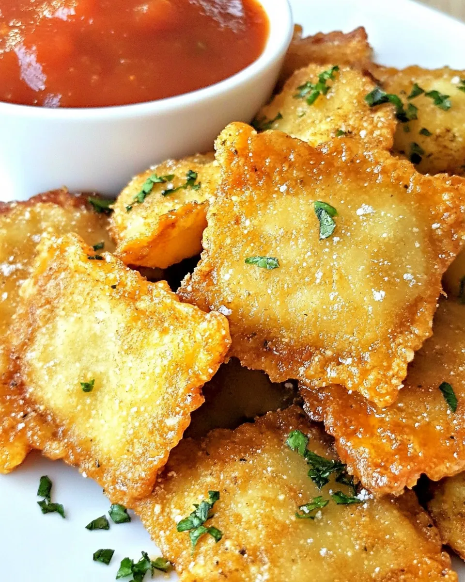 Delicious Fried Ravioli Recipe dish photo