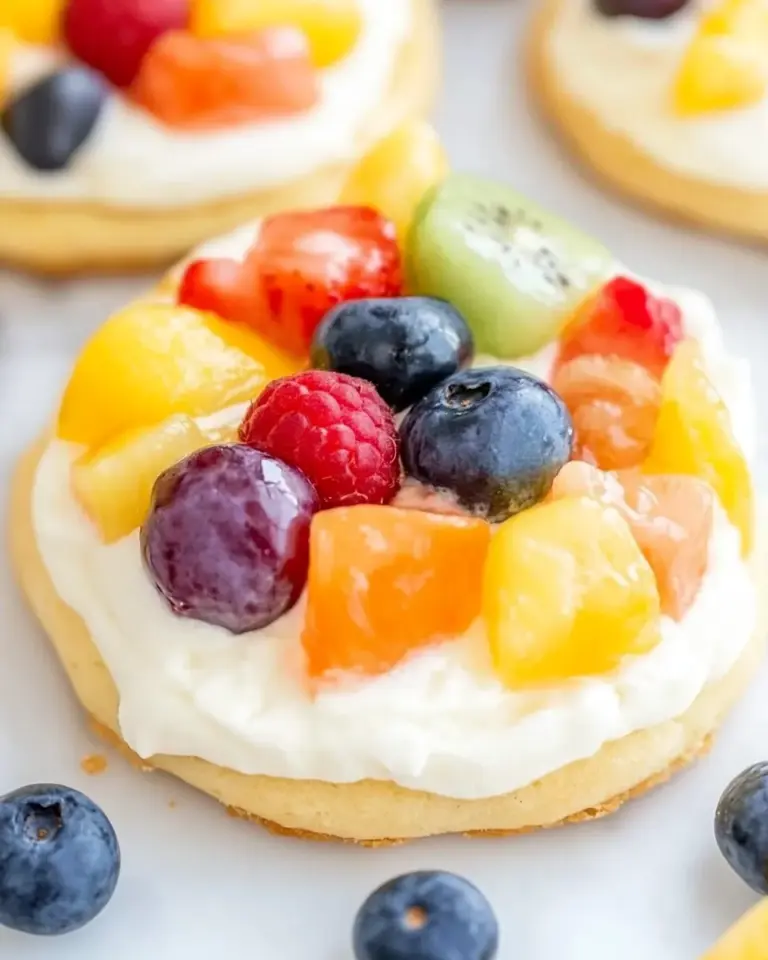 Homemade Fruit Pizza Cookies photo
