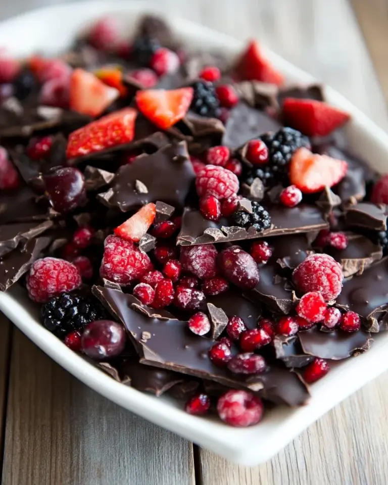 Homemade Fruity Chocolate Bark photo