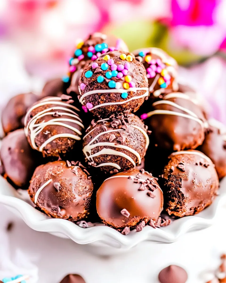 Classic Fudgy Brownie Balls image