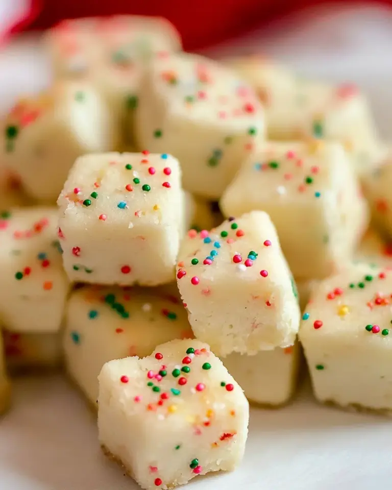 Homemade Funfetti Shortbread Bites photo
