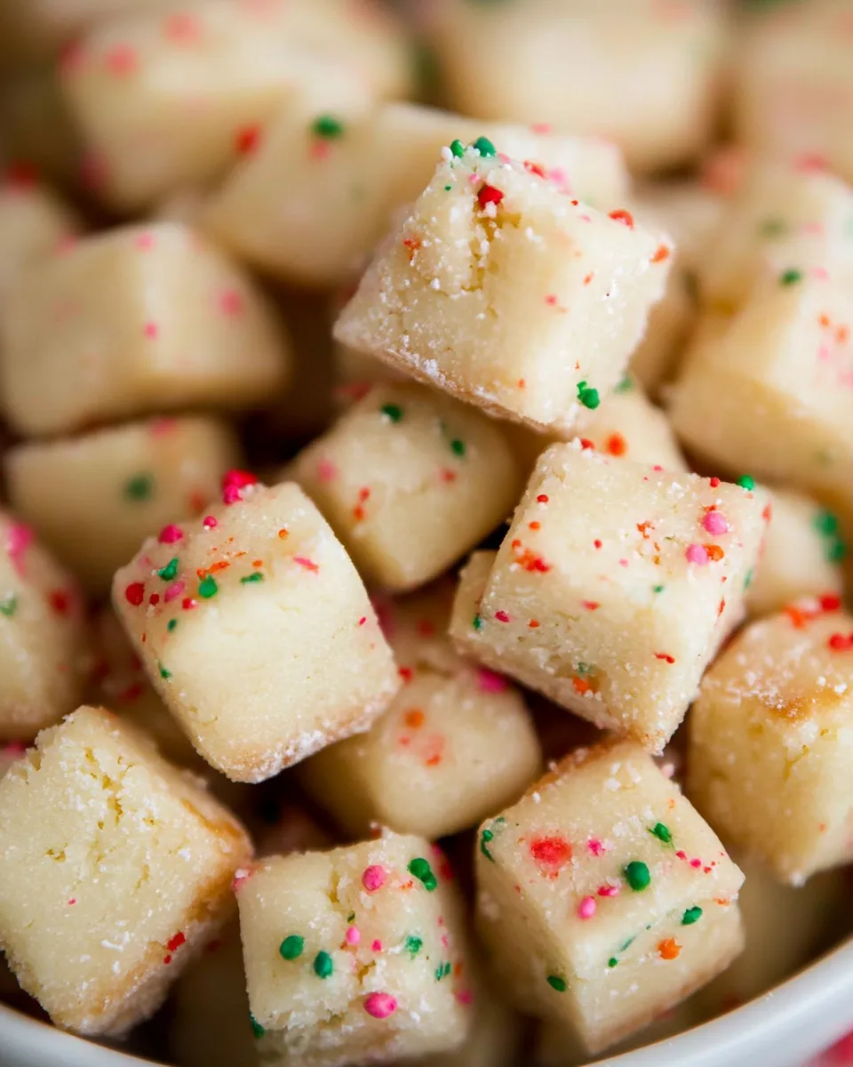 Classic Funfetti Shortbread Bites image