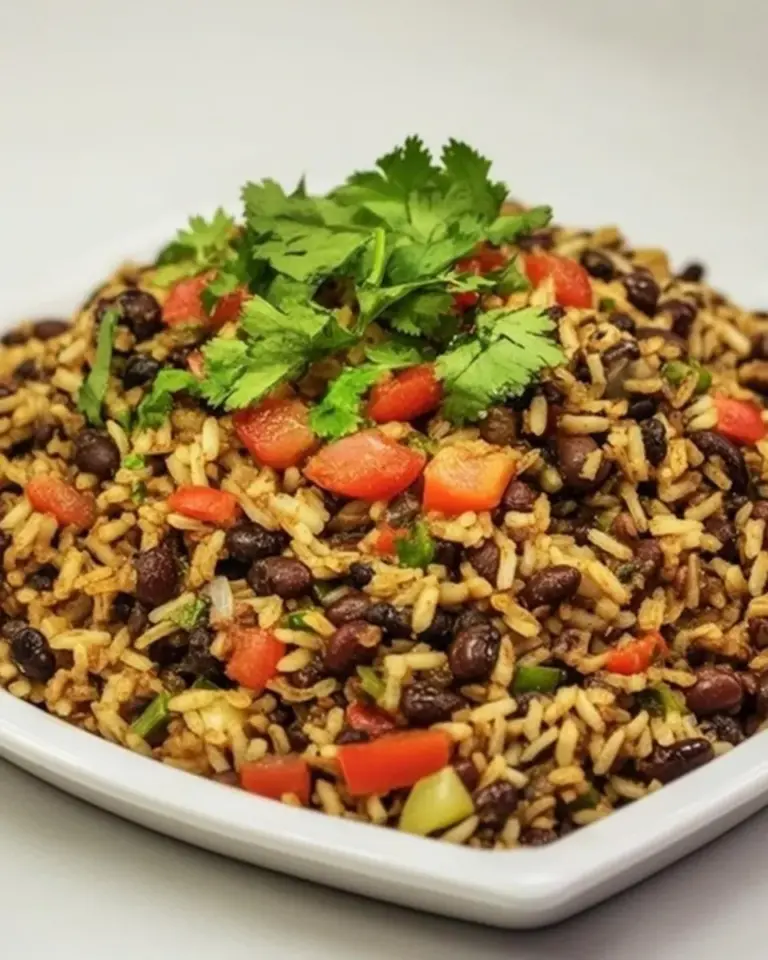 Homemade Gallo Pinto (Costa Rican Beans and Rice) recipe photo