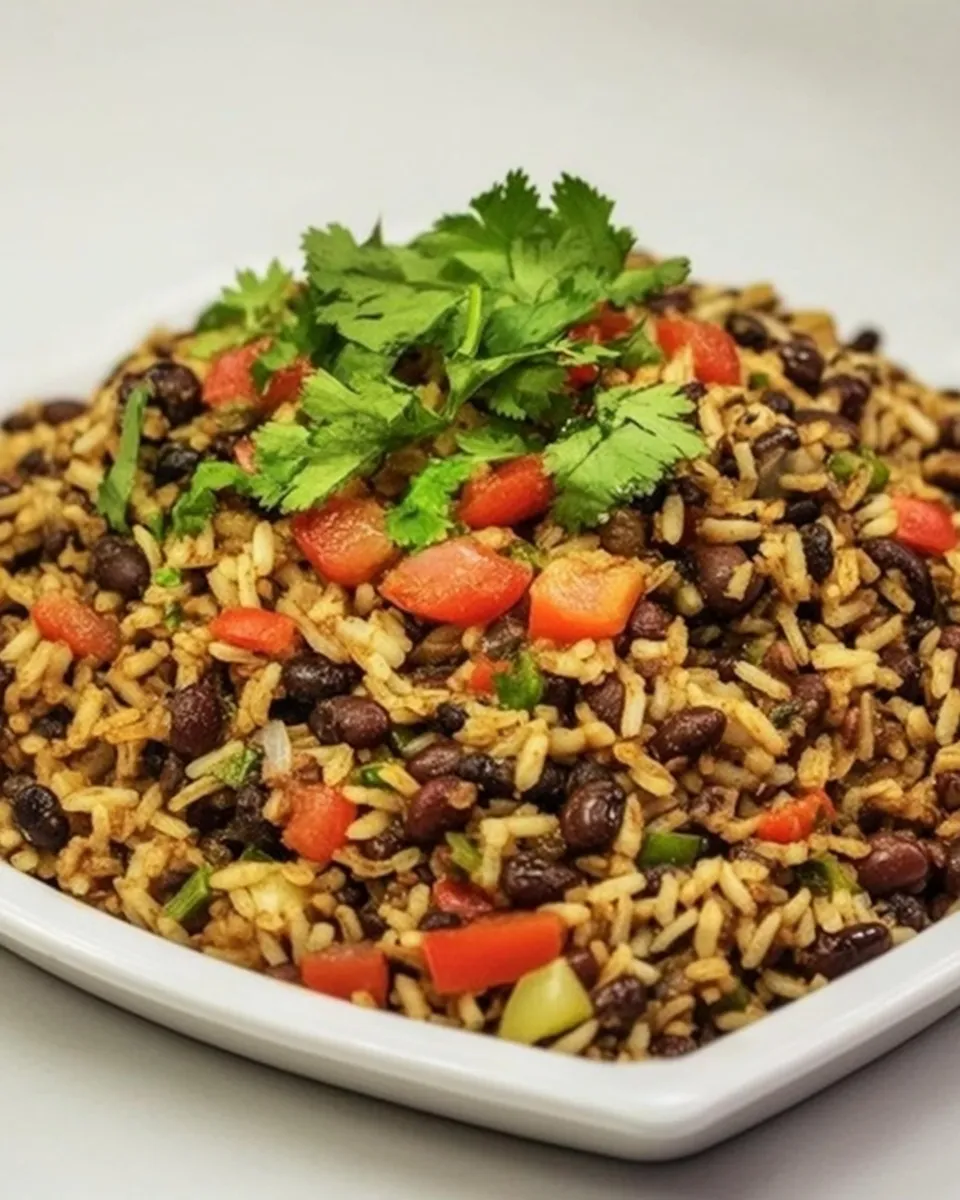 Homemade Gallo Pinto (Costa Rican Beans and Rice) recipe photo