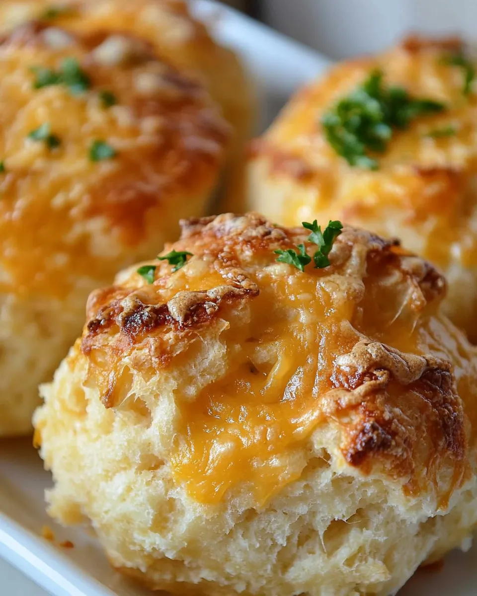 Homemade Garlic Cheese Biscuits Recipe photo