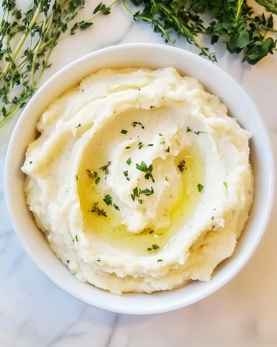 Homemade Garlic Mashed Cauliflower photo