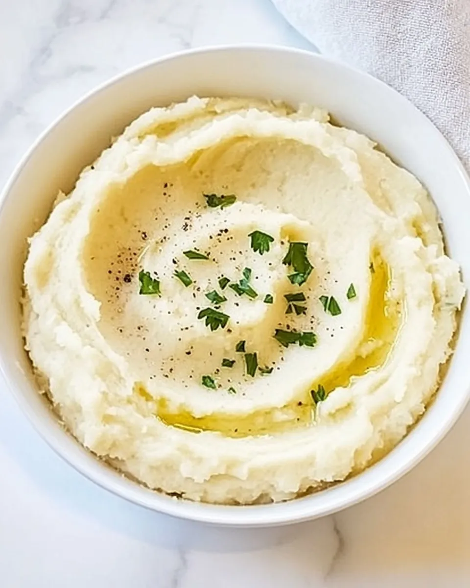 Classic Garlic Mashed Cauliflower image