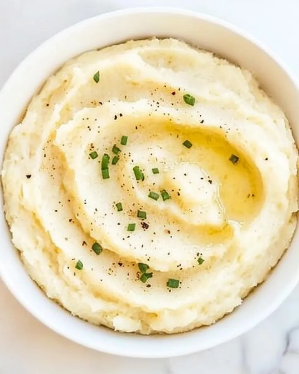 Delicious Garlic Mashed Cauliflower recipe photo