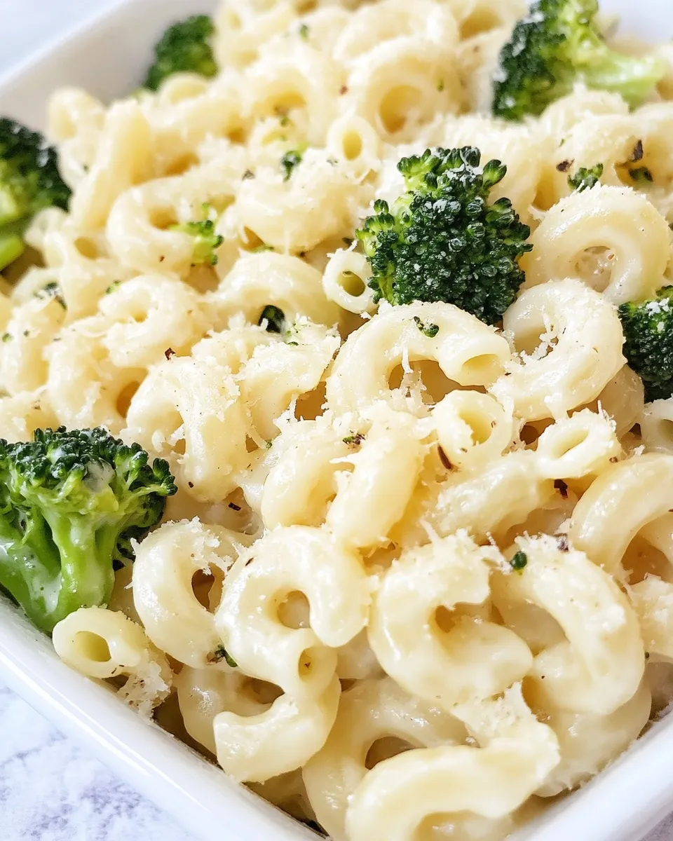 Delicious Garlic Parmesan Cavatappi and Broccoli recipe photo