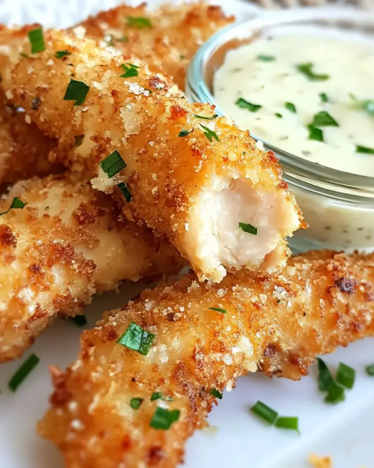Homemade Garlic Parmesan Chicken Tenders photo