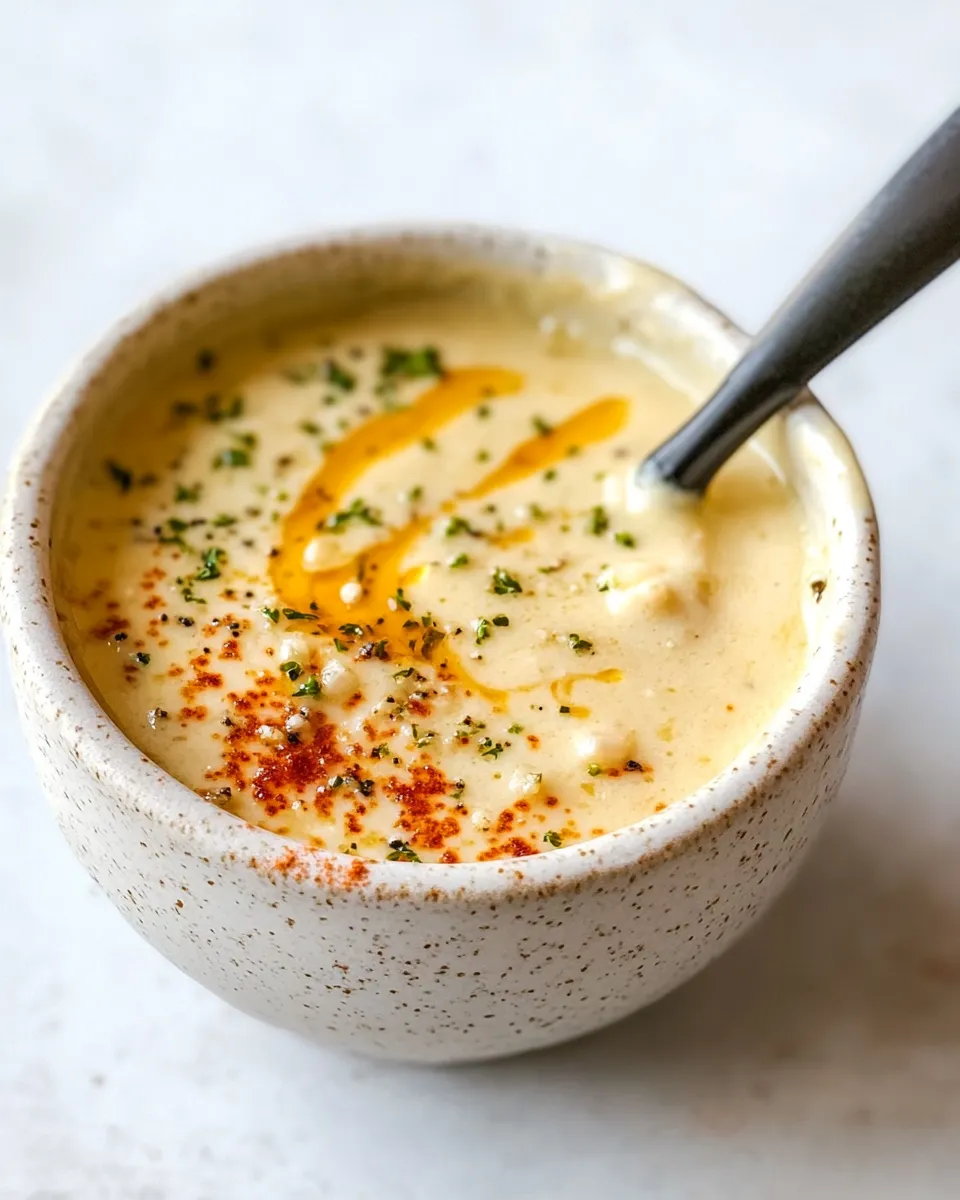 Homemade Garlic Parmesan Sauce photo