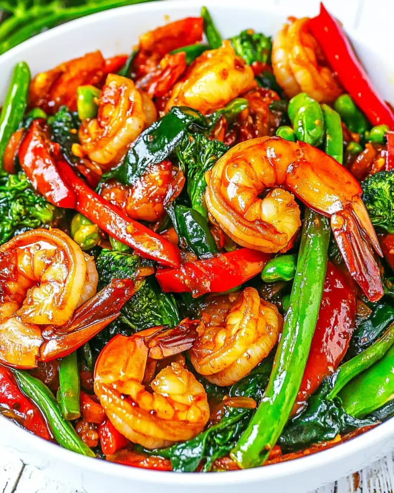 Homemade Garlic Shrimp Stir-Fry photo