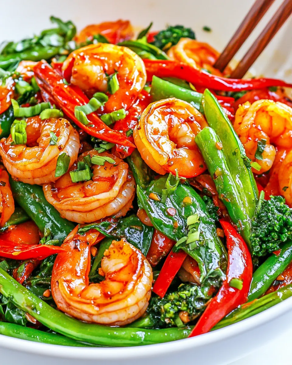 Easy Garlic Shrimp Stir-Fry recipe photo