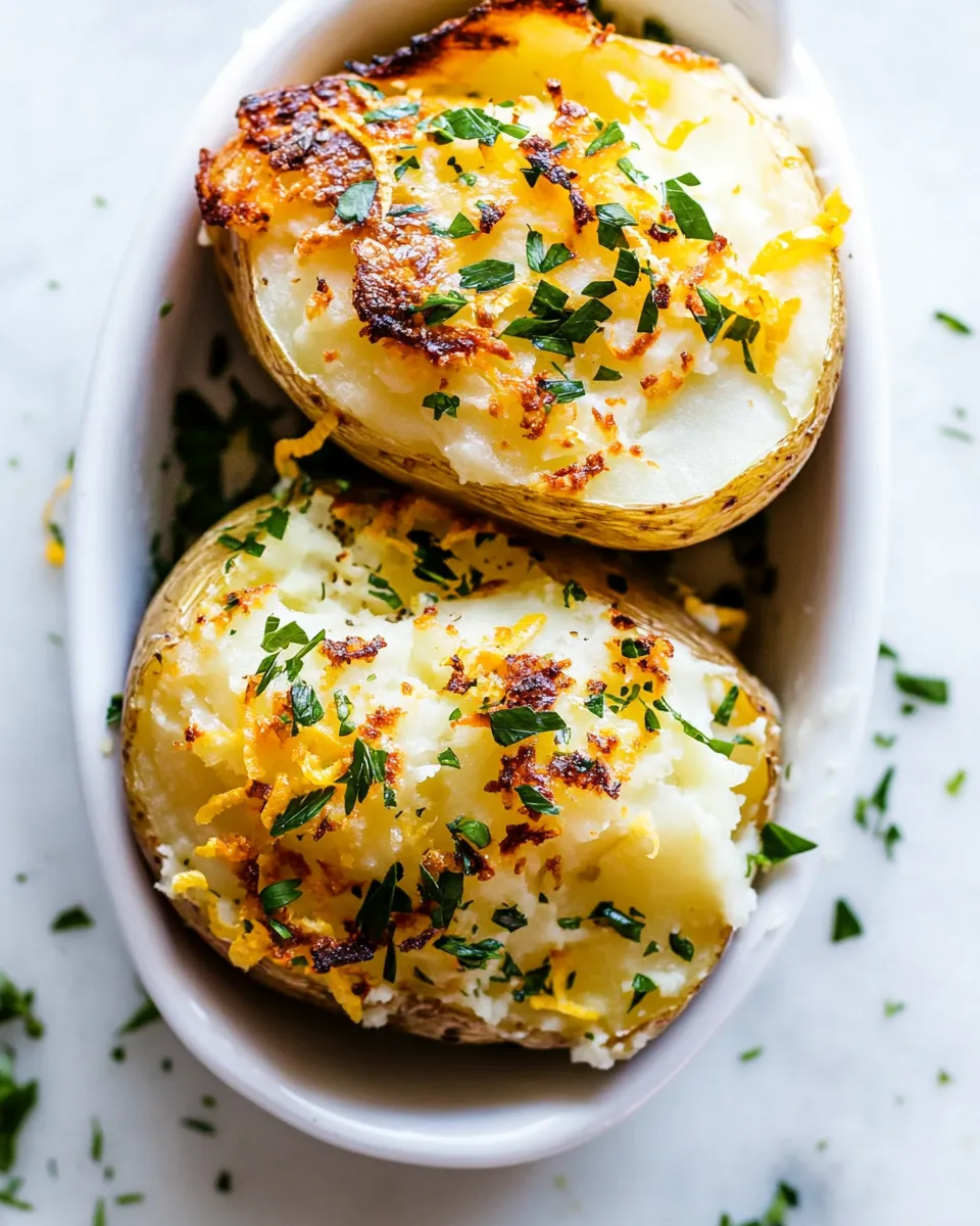 Classic Garlic and Lemon Smashed Potatoes image