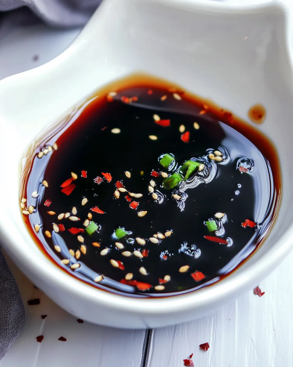 Homemade Ginger-Soy Dipping Sauce photo