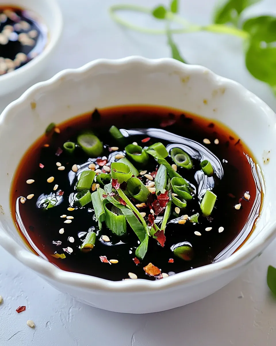 Easy Ginger-Soy Dipping Sauce recipe photo