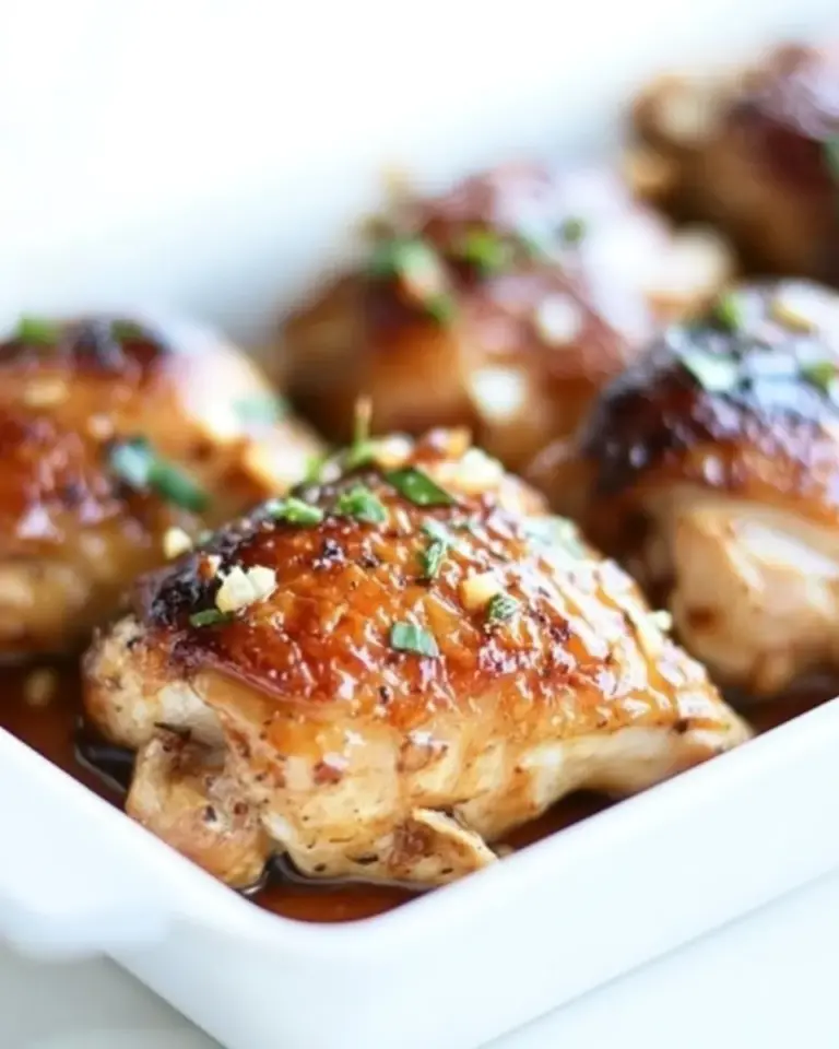 Homemade Ginger Garlic Baked Chicken photo