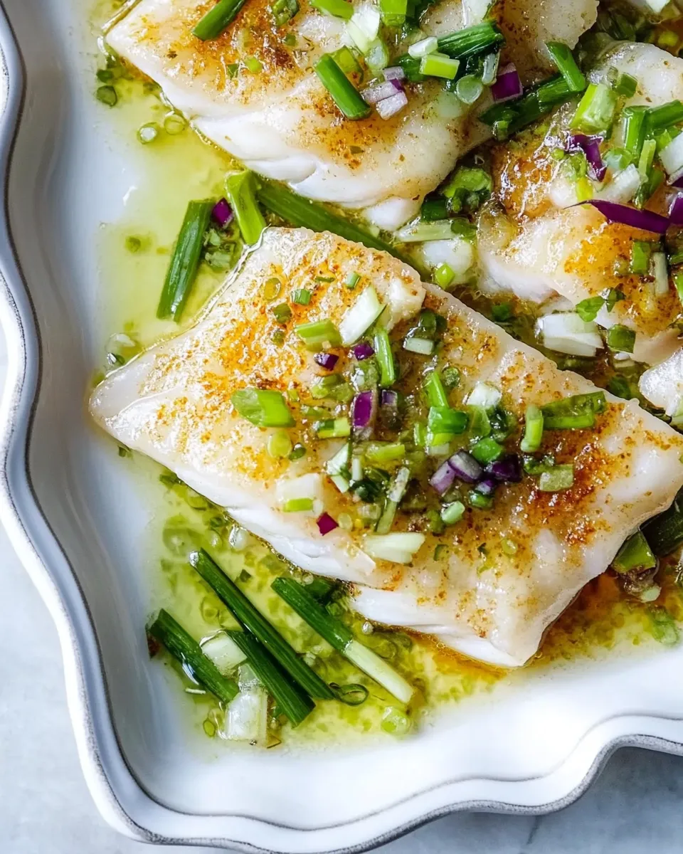 Homemade Ginger Scallion Fish photo