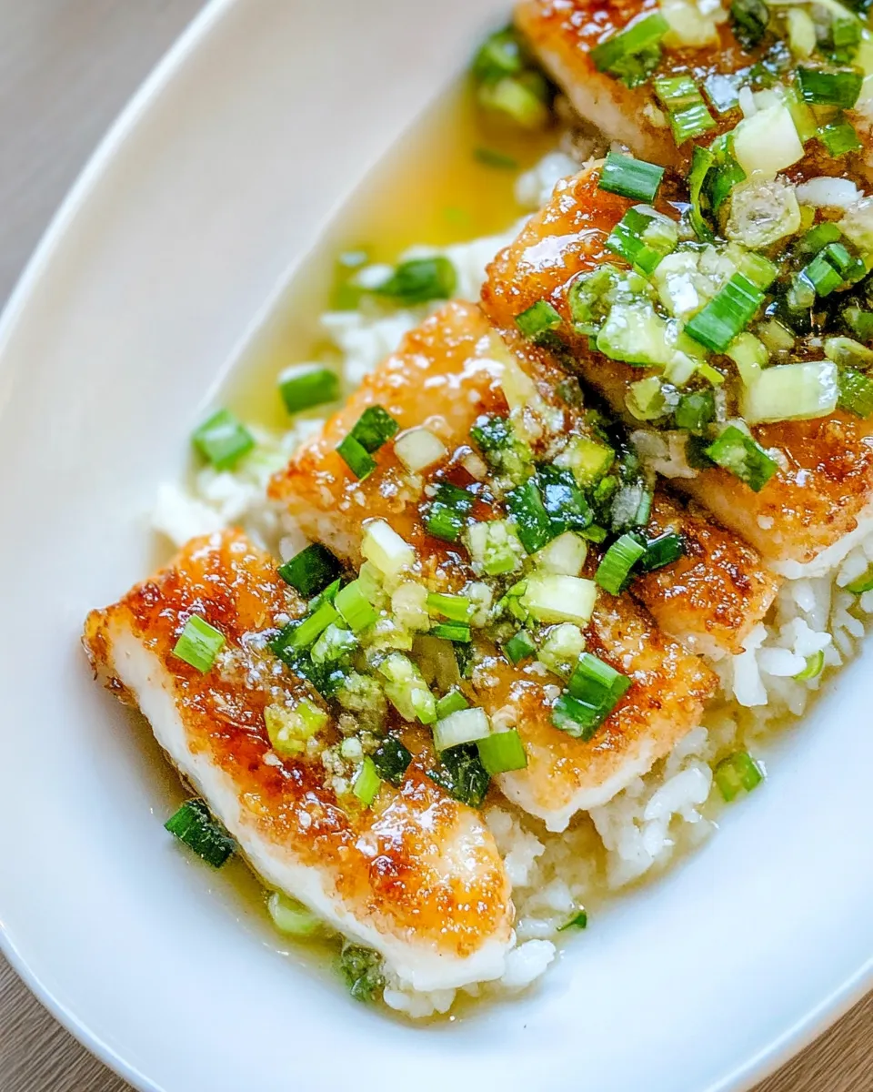 Classic Ginger Scallion Fish image