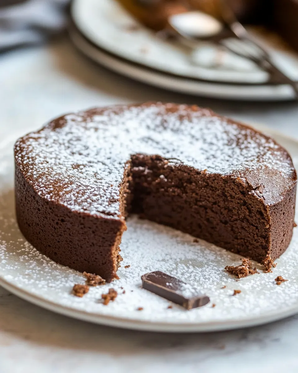 Delicious Gluten-Free Chocolate Water Cake recipe photo