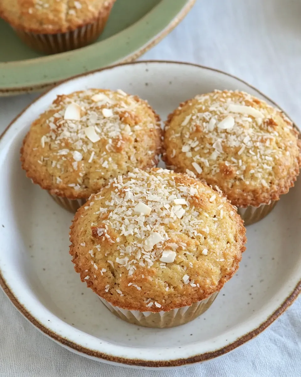 Homemade Gluten-Free Coconut Muffins photo