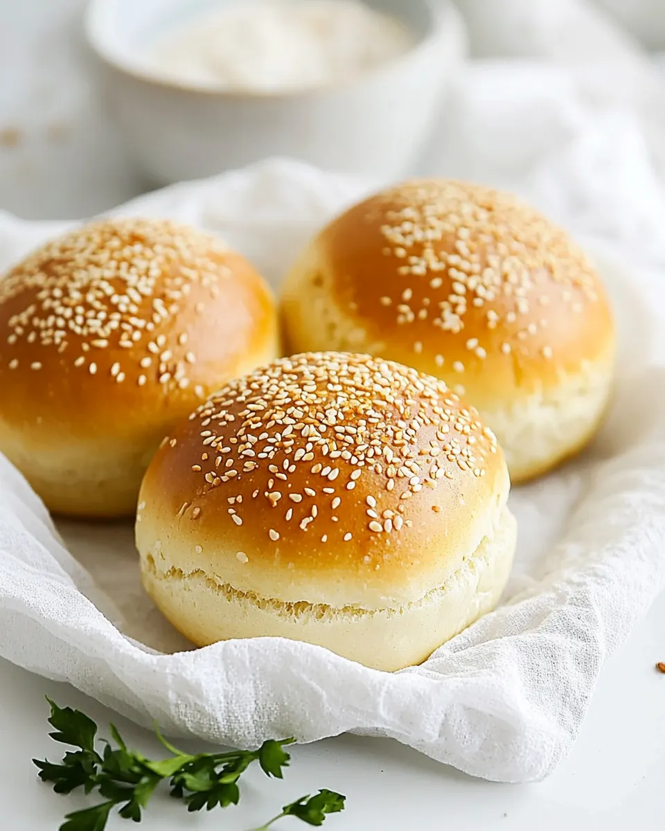 Homemade Gluten-Free Hamburger Buns photo