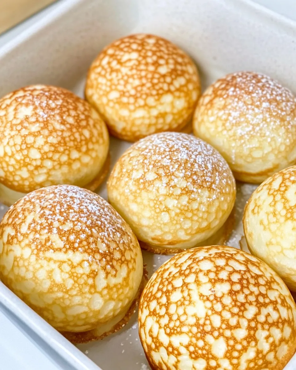 Delicious Gluten Free Aebleskiver shot