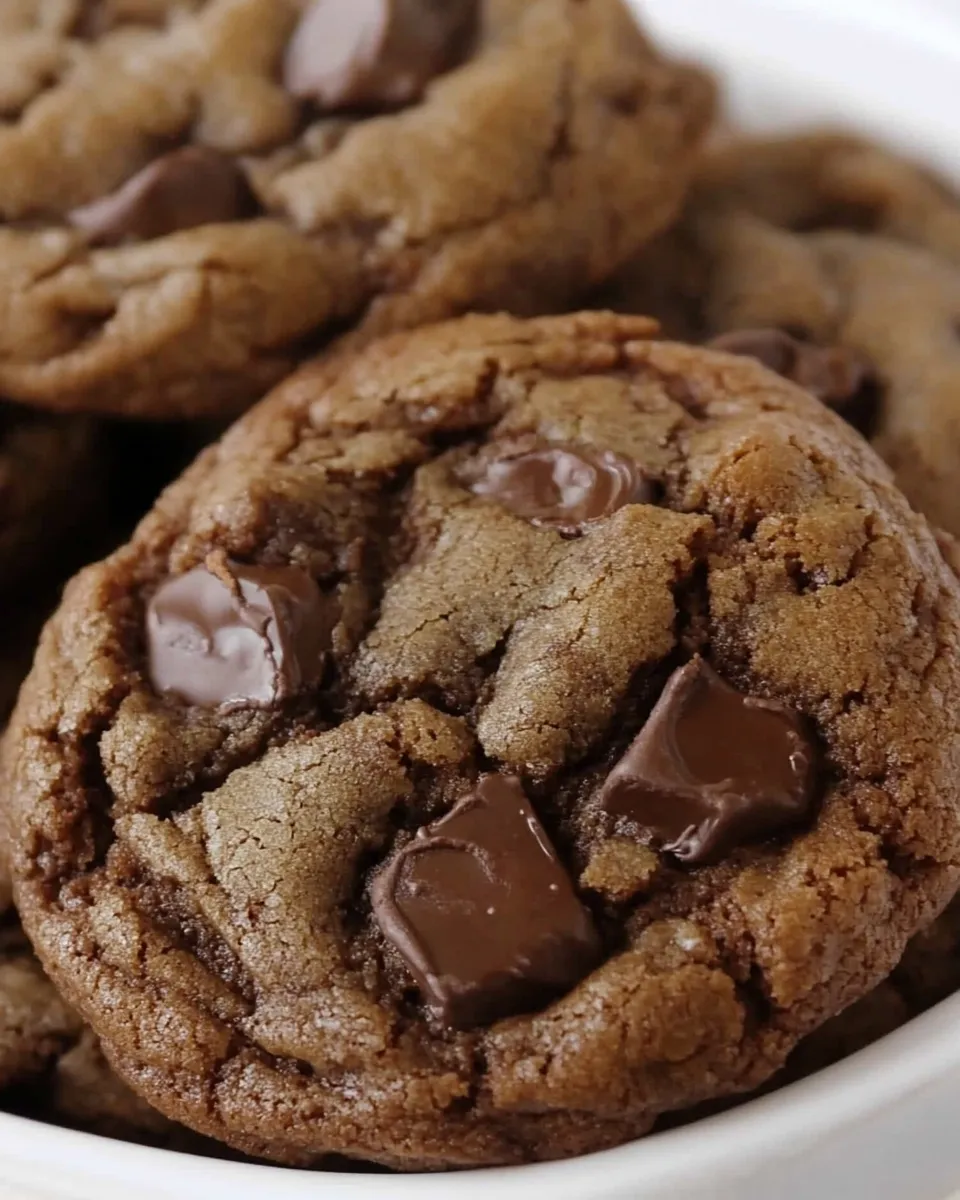 Classic Gluten Free Double Chocolate Chunk Cookies image