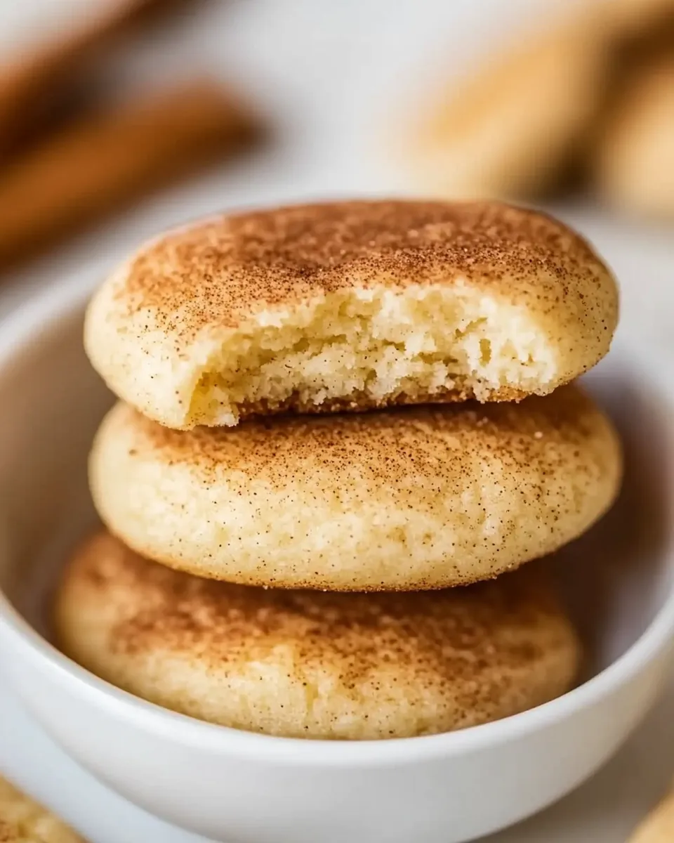 Homemade Gluten Free Snickerdoodles recipe image