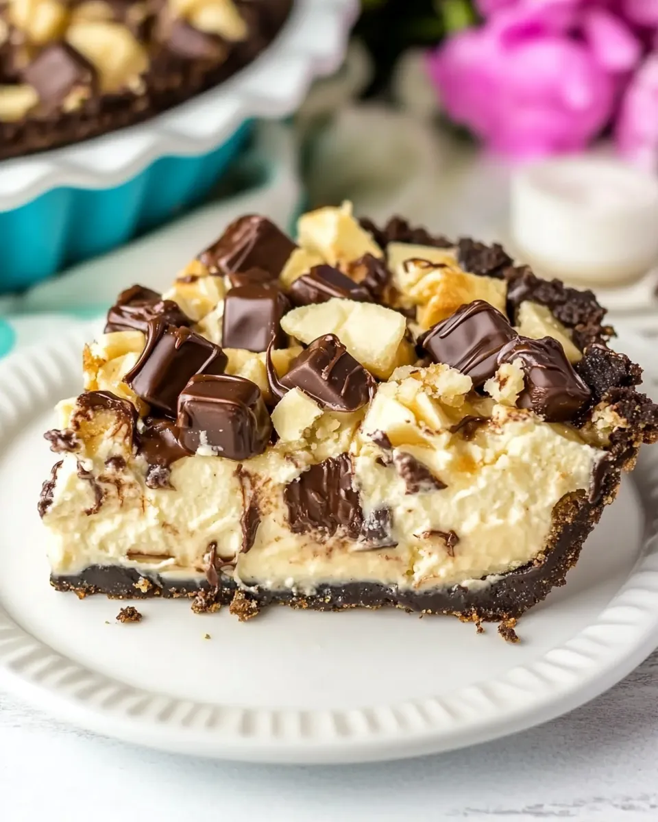 Delicious Gluten Free Snickers Pie recipe image