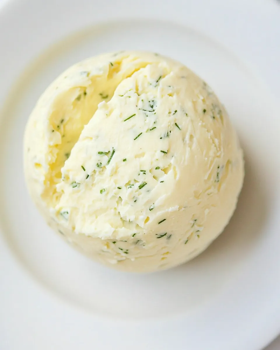 Classic Goats Cheese and Chive Butter image