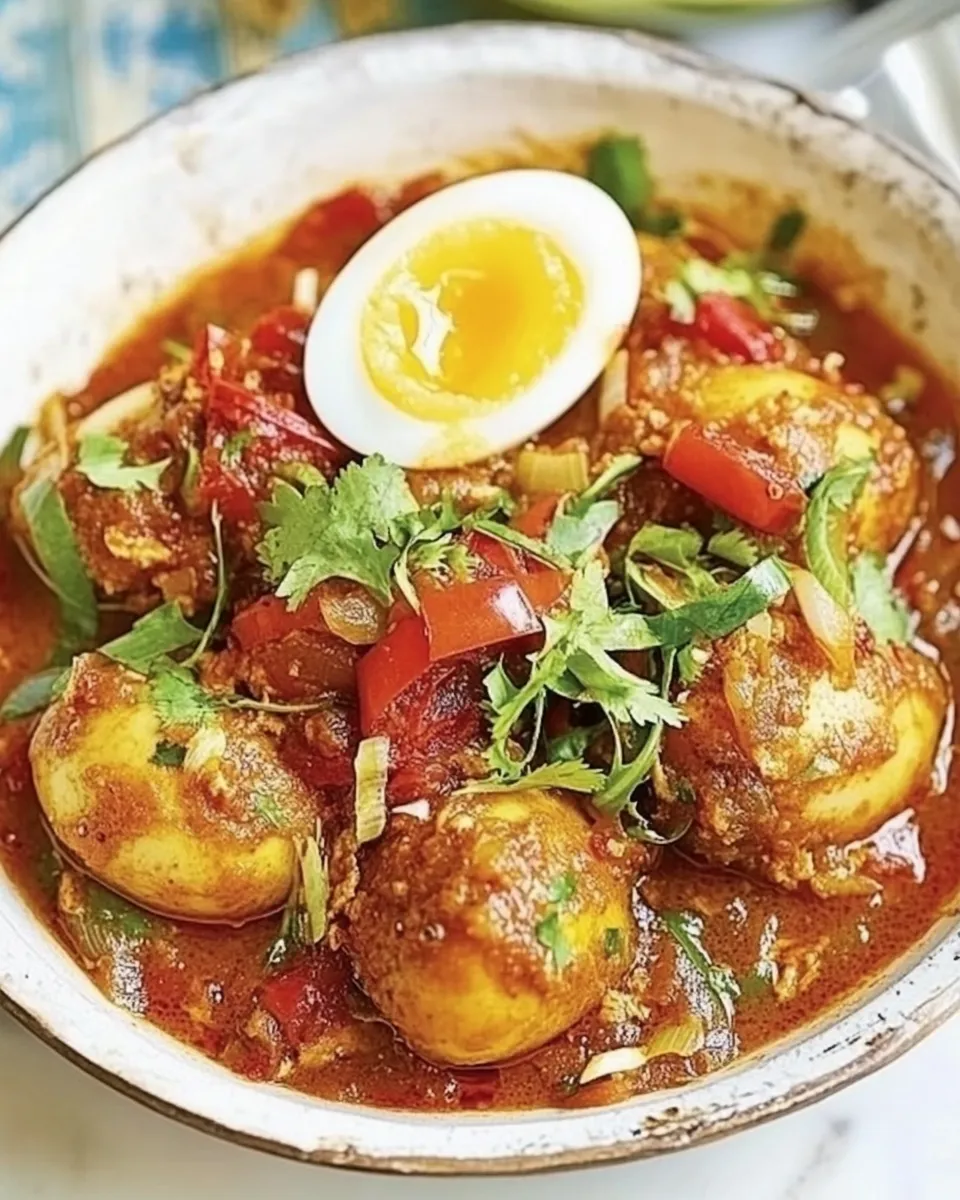 Classic Golden Egg Curry image