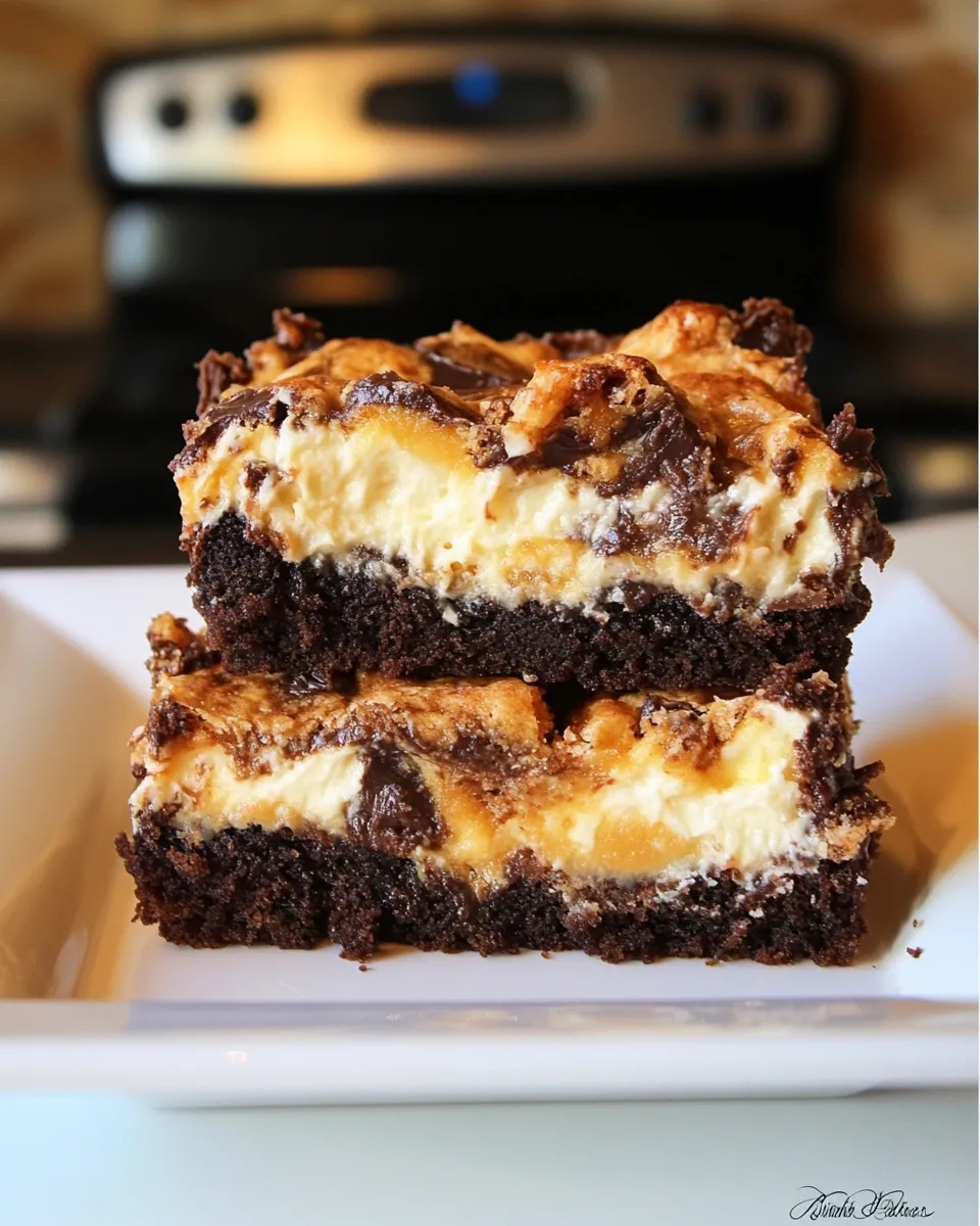 Homemade Gooey Samoa Cake Bars photo