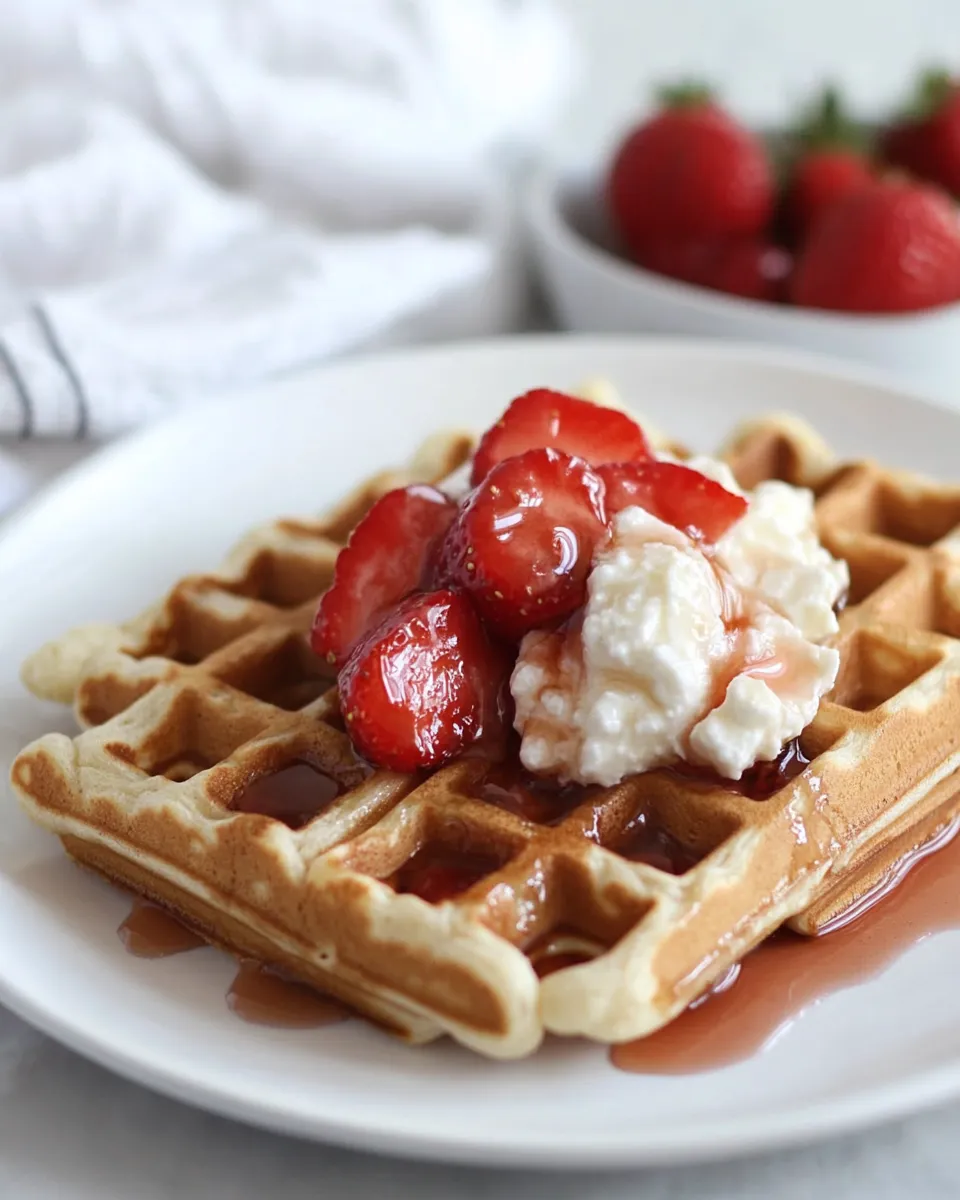 Easy Grain-Free Almond Flour Paleo Waffles photo
