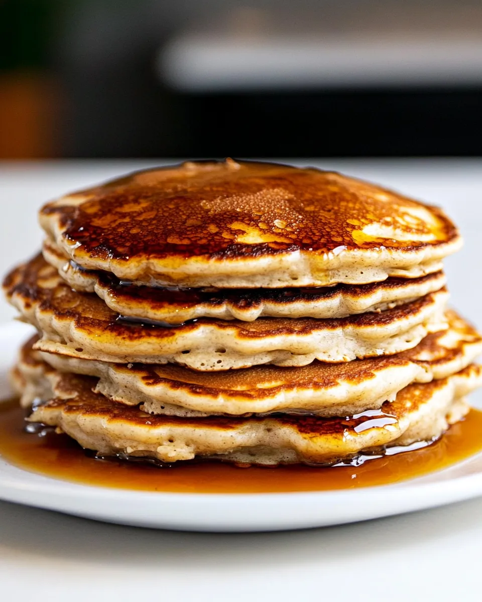 Homemade Grandmas Classic Old Fashioned Pancakes photo
