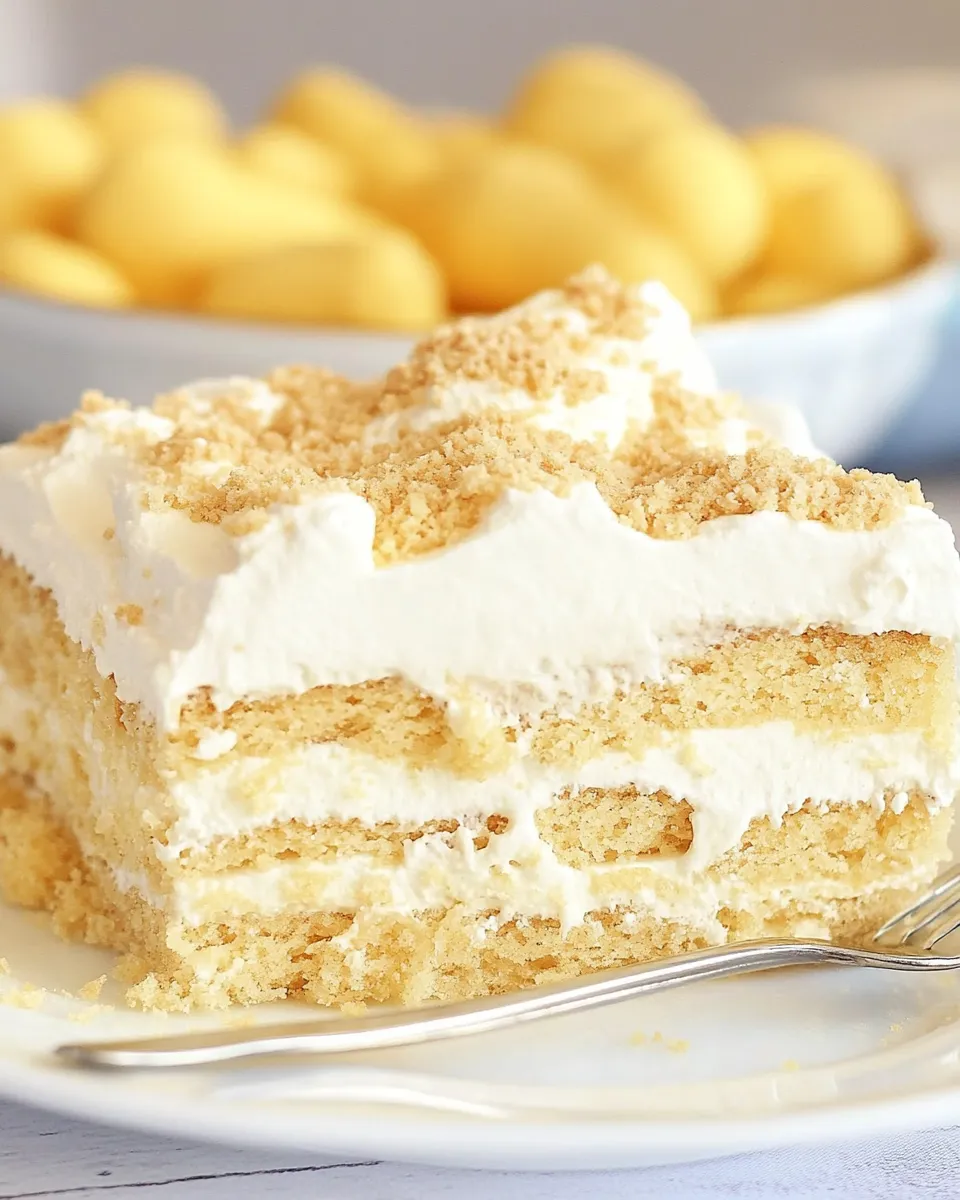 Delicious Grandmas Icebox Cake shot