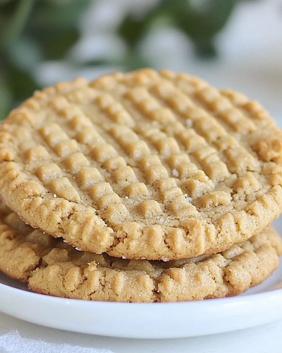 Classic Great Grandmas Peanut Butter Cookies image