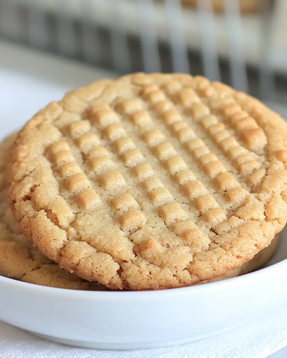 Easy Great Grandmas Peanut Butter Cookies recipe photo