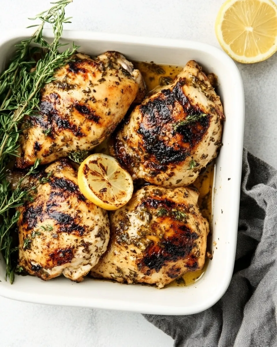 Delicious Greek Chicken Marinade Recipe dish photo