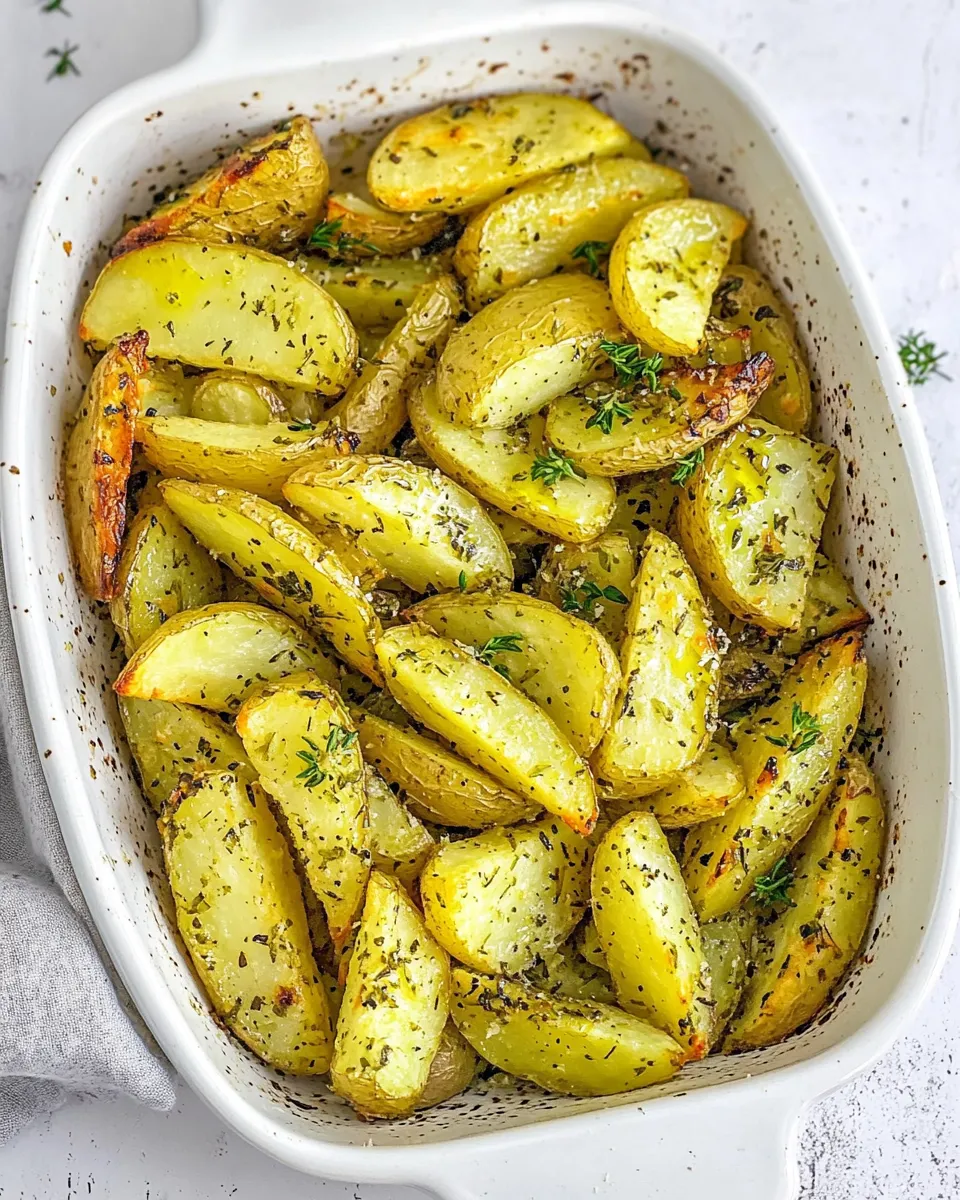 Classic Greek Potatoes recipe image