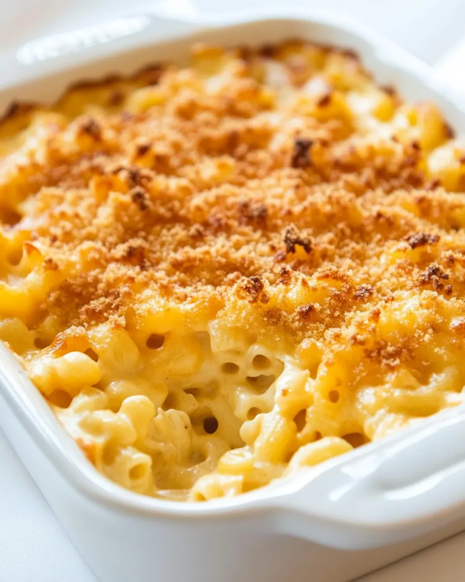 Classic Greek Yogurt Macaroni and Cheese image