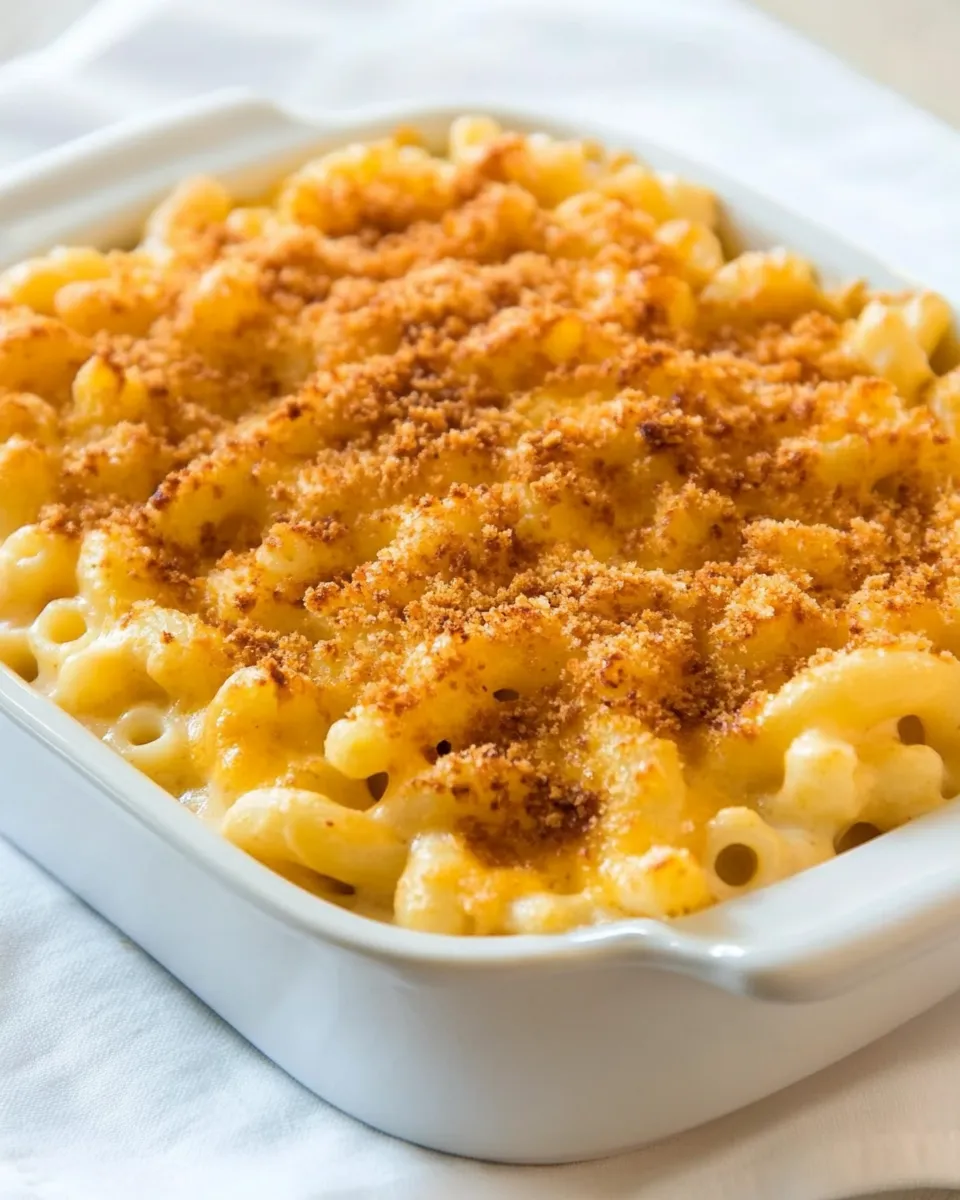 Delicious Greek Yogurt Macaroni and Cheese shot